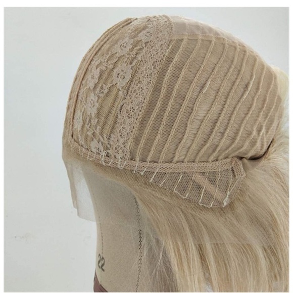 613 Short Bob Lace Front Human Hair Wigs main image 8